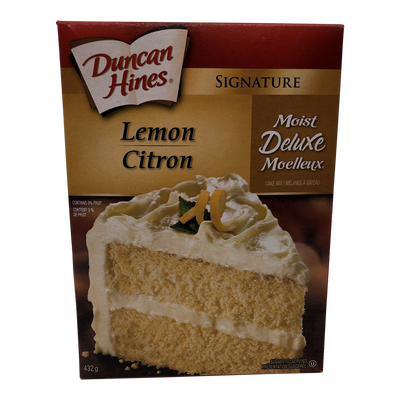 Duncan Hines Lemon Cake Mix, 432 g