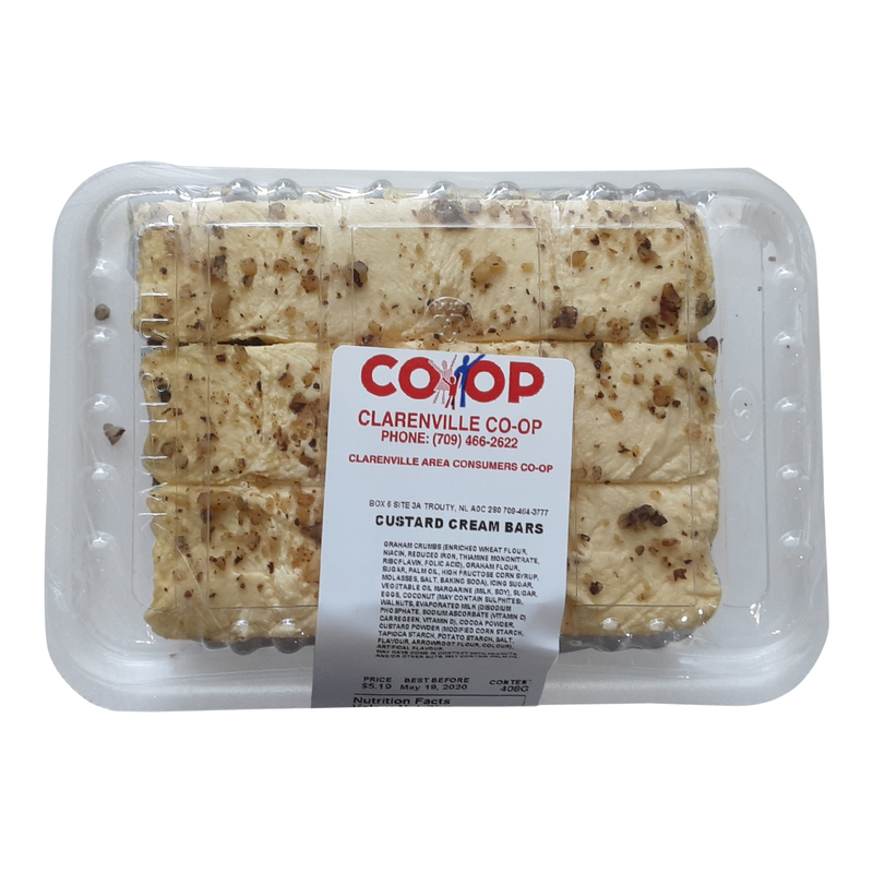 Custard Cream Bars, 12 ct