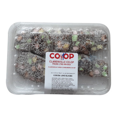 Clarenville Co-Op Cocoa Log Slices, 6 ct