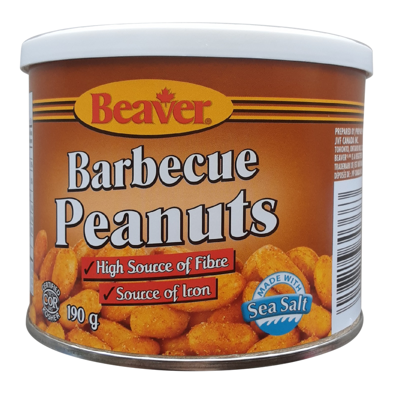 Beaver Barbecue Peanuts, 200g