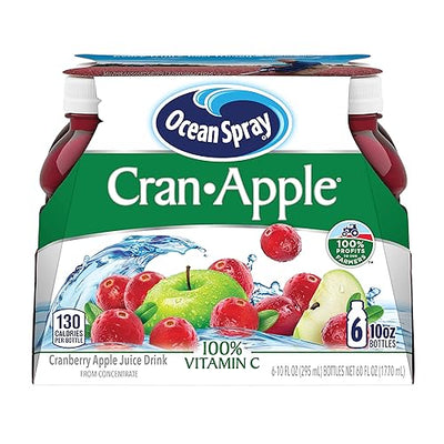 Ocean Spray Cranberry Apple Juice, 10 fl oz, 6 ct