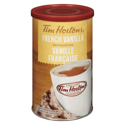 Tim Hortons French Vanilla Capupuccino Beverage Mix, 454 g