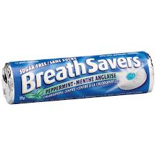 BREATH SAVERS PEPPERMINT, 22 g