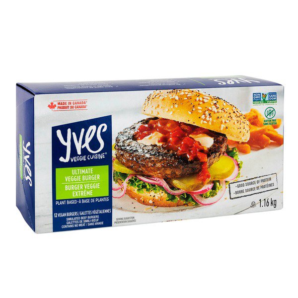 Yves Ultimate Veggie Burgers, 1.16 kg