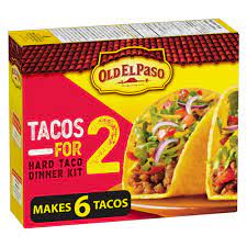 Old El Paso Tacos for 2 Hard Taco Kit, 94 g