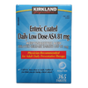 ENTERIC COATED LOW DOSE ASA, 81mg