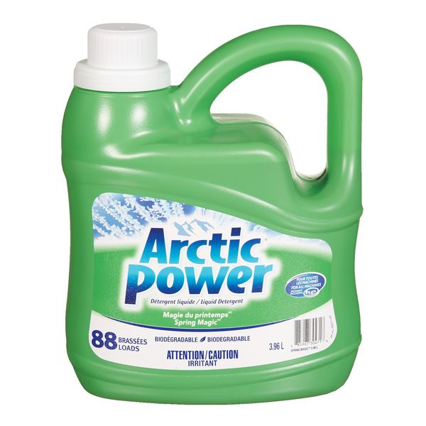 Arctic Power Spring Magic Laundry Detergent, 3.96 L