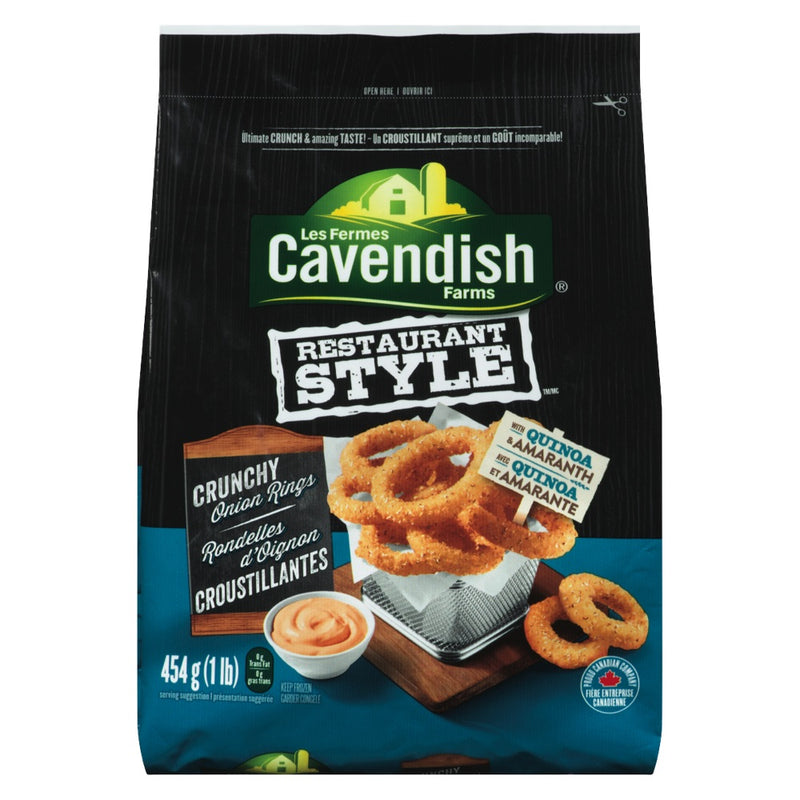 Cavendish Restaurant Style Crunchy Onion Rings, 454 g