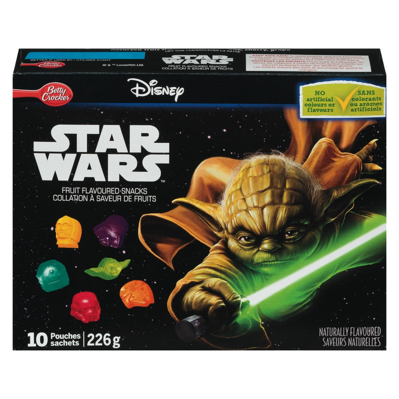 Betty Crocker Star Wars Fruit Flavoured Snacks, 226 g