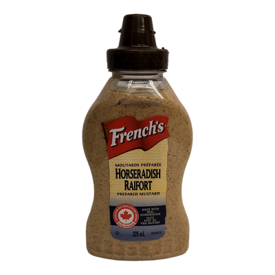 French's Horseradish Mustard, 325 mL