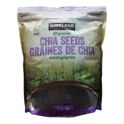 Kirkland Signature Organic Chia Seeds, 1.36kg