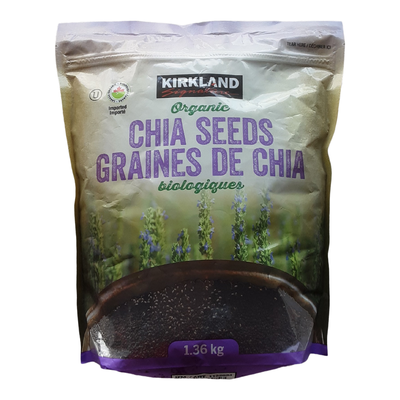 Kirkland Signature Organic Chia Seeds, 1.36kg