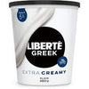 Liberte Extra Creamy Plain Greek Yogurt, 650 g