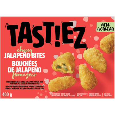 Tastez Cheesy Jalapeno Bites, 400 g