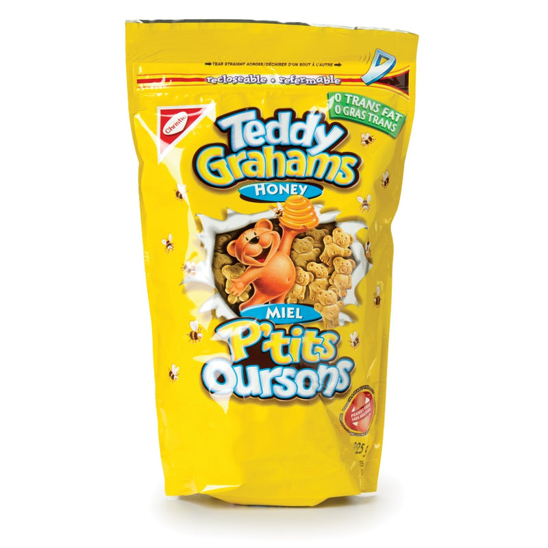 Christie Teddy Grahams Honey Flavor, 225 g