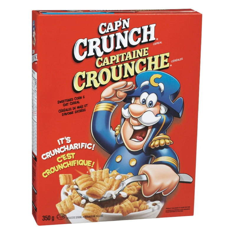 Cap'N Crunch Cereal, 350 g
