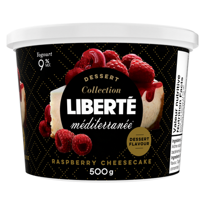 Liberte Raspberry Cheesecake Dessert, 500 g