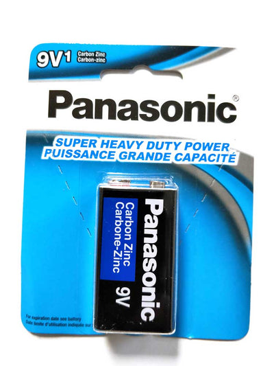 PANASONIC 9V BATTERY, 1 PK