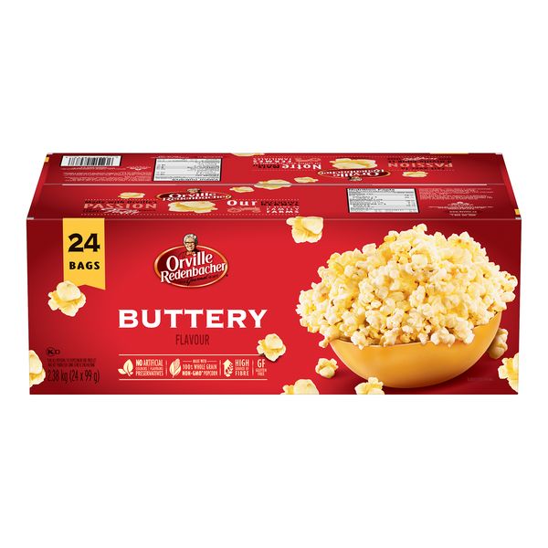 OR BUTTERY POPCORN 24PK