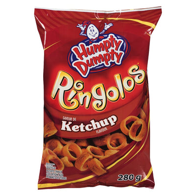 Humpty Dumpty Ringolos Potato Snack Flavour Ketchup, 280 g