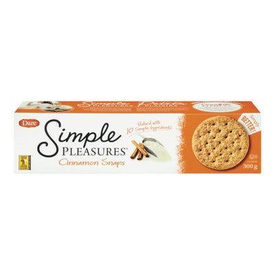 Dare Simple Pleasures Cinnamon Snaps, 300 g