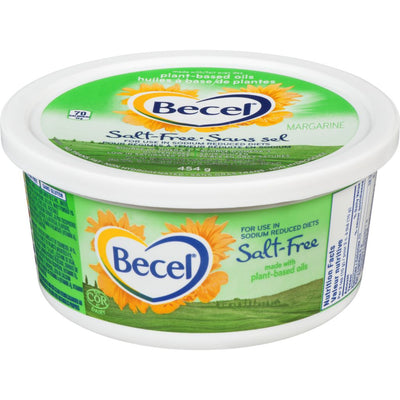 BECEL SALT FREE PLANT BASED MARGARINE, 454 g