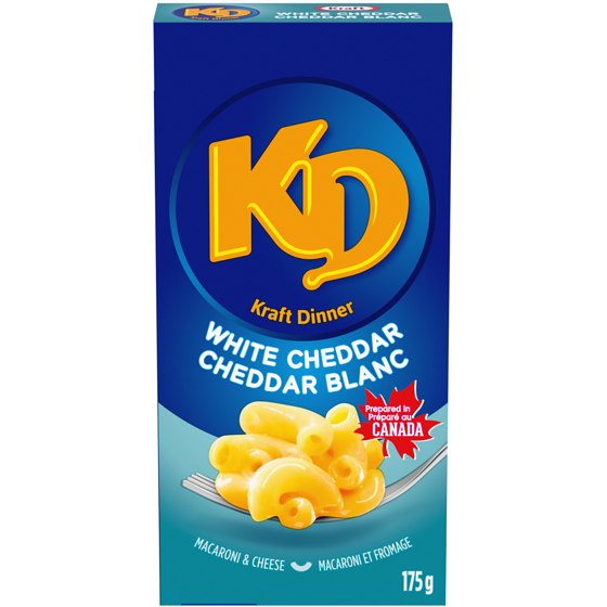Kraft Dinner White Cheddar Macaroni & Cheese, 175 g