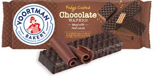 VOORTMAN FUDGE COATED CHOCOLATE WAFERS