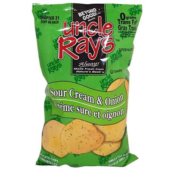 Uncle Ray's Sour Cream & Union Chips, 1 ct