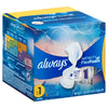 Always Regular Flow With Flexi-Wings Unscented Size 1 Pads, 18 pads