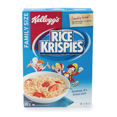 Kellogg's Rice Krispies Family Sized, 640 g