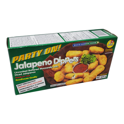 David Gordon Foods Party on Jalapeño Dippers net 454 g