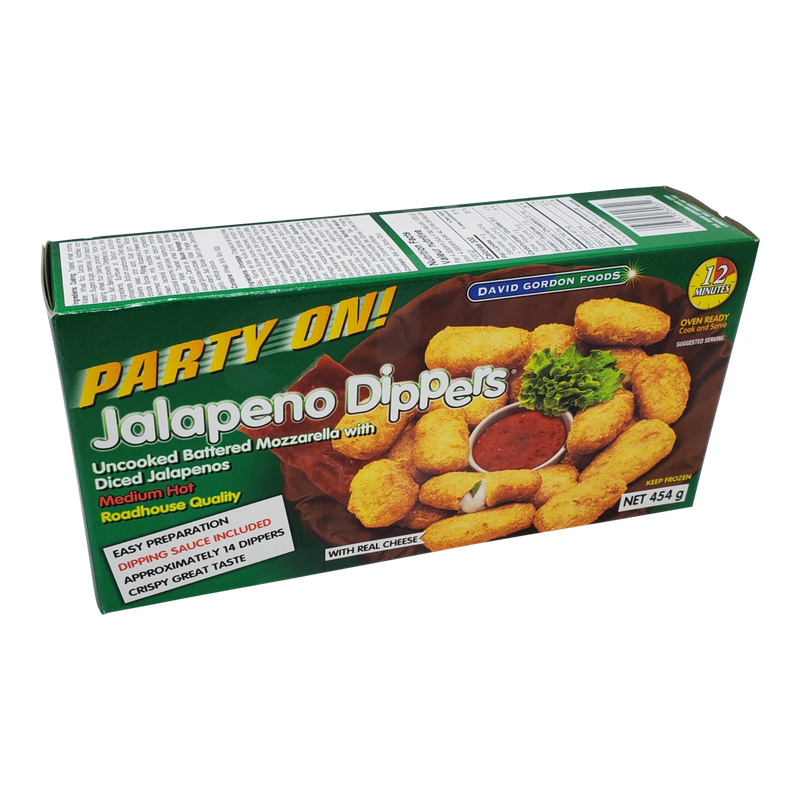 David Gordon Foods Party on Jalapeño Dippers net 454 g