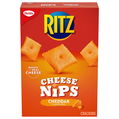 Christie Ritz Cheese Nips Cheddar Crackers, 200 g