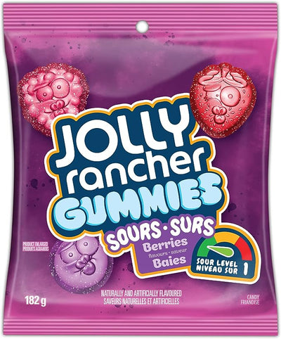 Jolly Rancher Sour Berries Gummies, 182 g