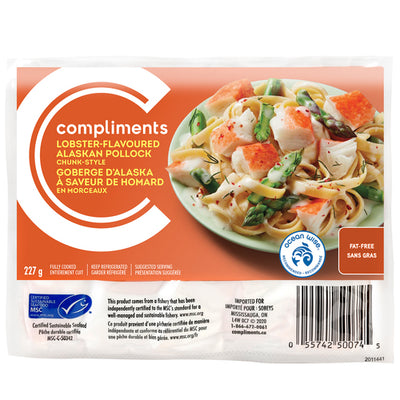 Compliments Lobster-Flavoured Alaskan Pollock, 227 g