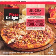 Pizza Delight All Star Meat Pizza, 907 g