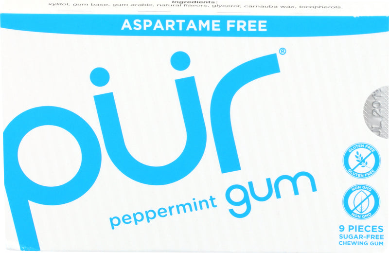 Pur Peppermint Gum, 1 display