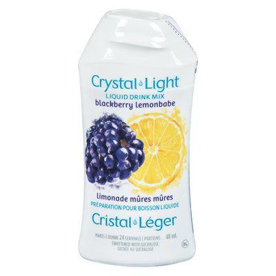 Crystal Light Liquid Drink Mix Blackberry Lemonbabe, 48 mL