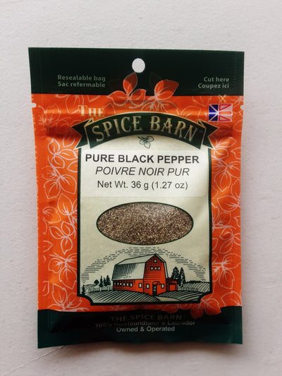 Spice Barn Pure Black Pepper, 36 g