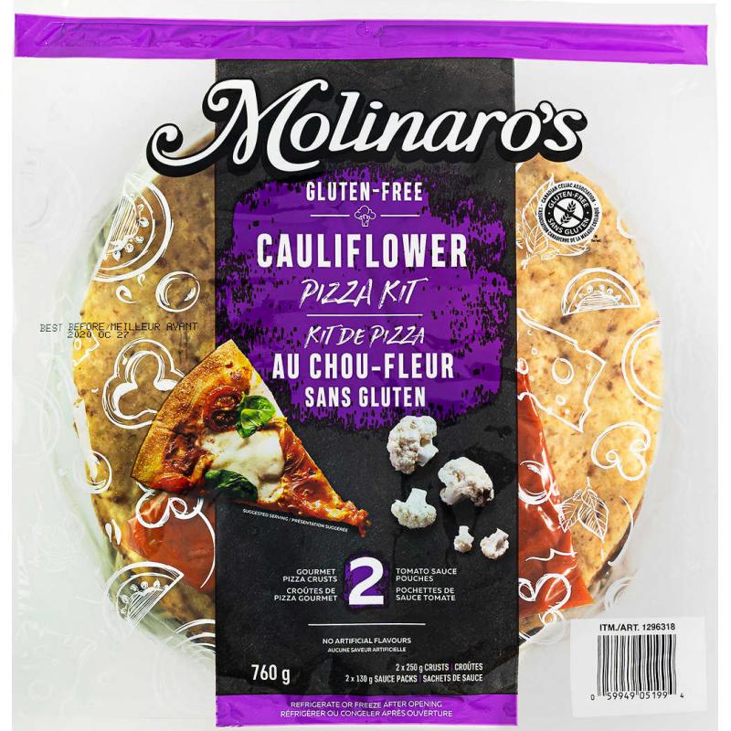Molinaro's Cauliflower Pizza Kit, 760g