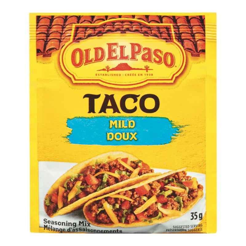 Old El Paso Taco Seasoning Mix Mild, 35 g
