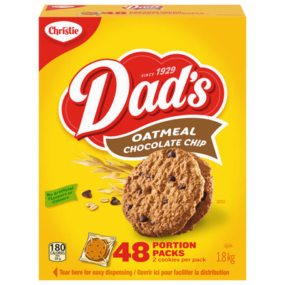 Christie Oatmeal Chocolate Chip 48 Packs Cookies, 48 packs