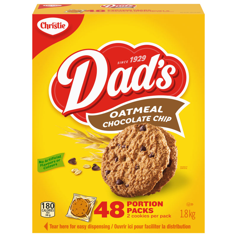 Christie Oatmeal Chocolate Chip 48 Packs Cookies, 48 packs