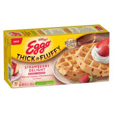 Eggo Thick & Fluffy Strawberry Cheesecake, 330 g