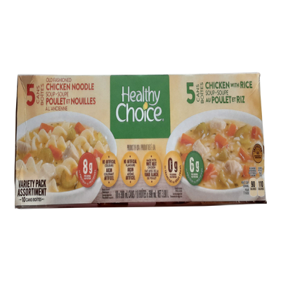 Healthy Choice Canned Chicken Soup Variety, 10 ct