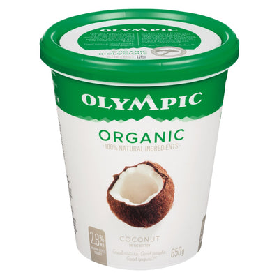Olympic Organic Coconut Yogurt, 650 g