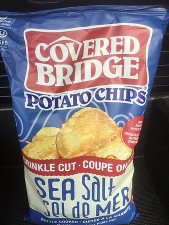 Covered Bridge Original Sea Salt Potato Chips, 565 g