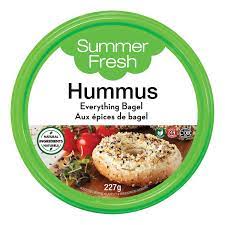 SUMMER FRESH EVERYTHING BAGEL HUMMUS, 227g