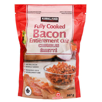 Kirkland Fully Cooked Bacon Bits, 567 g
